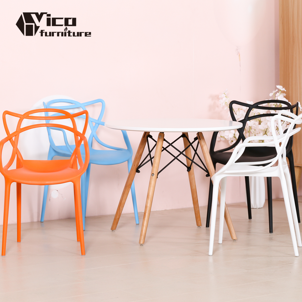 Недорогие детские праздничные пластиковые стулья и столы