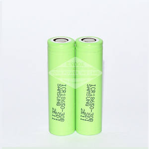 Autentico Samsung 30B 18650 batteria 3000 mAh per la batteria bicicletta elettrica - Product Image 1