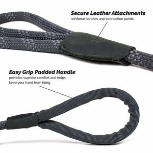 Nueva Correa personalizada para mascotas Nylon One Drag Two Durable antideslizante Cuerda de tracción para mascotas Correa para perros - Product Image 5