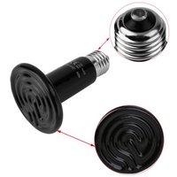 Lampe chauffante en céramique écologique 25W/50W/100W pour reptiles, animaux de compagnie, élevage et éclairage