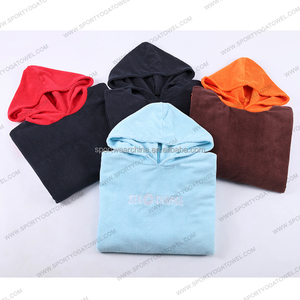 Tùy Chỉnh In Bãi Biển Poncho Microfiber Terry Surf Poncho Khăn Thay Đổi Áo Choàng - Product Image 6