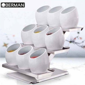 Sản Phẩm Mới Nhà Hàng Đồ Bạc Thương Mại Buffet Tấm Đứng Thép Không Gỉ Cao Trà Bánh Seđùi Trà Bánh Hiển Thị Khán Đài - Product Image 4