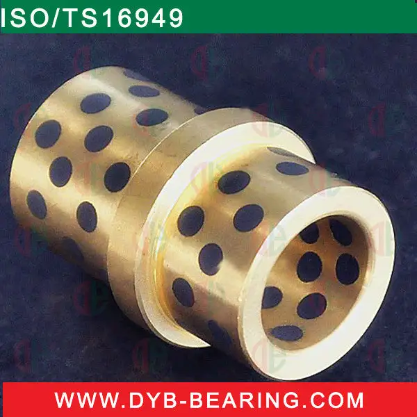 Oilless Cast Iron Carbon Graphite Cylindrical Bushing