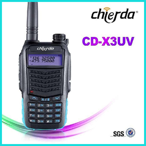 <span class=keywords><strong>Radio</strong></span> de dos vías walkie talkie para árbitro de alta tecnología de doble banda walkie talkie de <span class=keywords><strong>radio</strong></span> (CD-X3UV) - Product Image 1