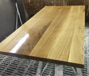 กว้าง <span class=keywords><strong>plank</strong></span> oak table top - Product Image 4
