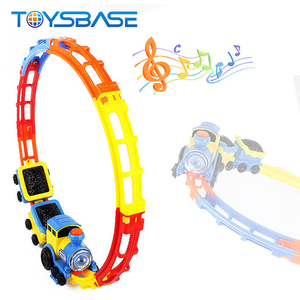 Produits phares 2020 Jouets pour enfants <span class=keywords><strong>Voiture</strong></span> de course sur piste acrobatique en plastique - Product Image 2