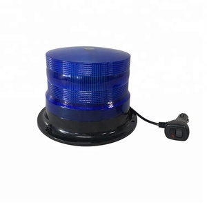 12-24V bleu lumière stroboscopique d'urgence pour camion <span class=keywords><strong>ambulance</strong></span> balise d'avertissement bleu 60W - Product Image 1