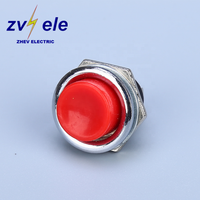 PBS 26B interrupteur à bouton rond momentané avec ouverture normale DS-212 rouge
