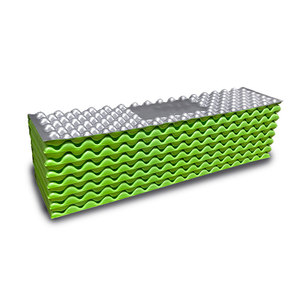 Umweltfreundliche Ultraleichte Isomatte – Leicht Kompakte IXPE XPE Geschlossenzellige Faltbare Schlafmatte für Camping - Product Image 3