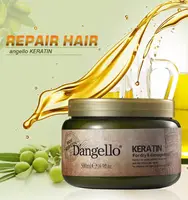 Dangello — kératine pour cheveux endommagés, 100 ml, soins pour cheveux, kératine, sans capsule, naturel, professionnel, huile pour chevelure endommagée