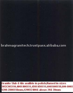 Losa de granito de galaxia negra pulida de diseño moderno, piedra natural con acabado superficial pulido para aplicaciones de villas al aire libre - Product Image 1