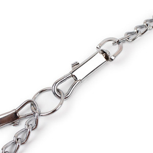 Cadena de hierro para perro, correa de cuerda de 120CM, color rojo cromado, gran oferta - Product Image 4