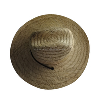 Chapeaux de paille ajustables à bord plat, style cowboy, pour activités de plein air, ski et sauveteurs