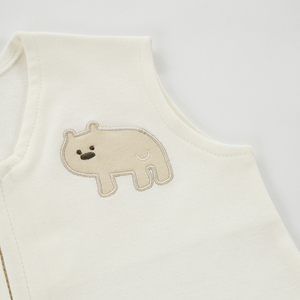 Coton respirant bébé portable sac de couchage fermeture éclair Super doux léger sans manches sac de couchage sac vêtements pour garçons - Product Image 6