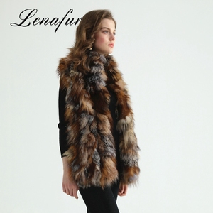<span class=keywords><strong>Bon</strong></span> <span class=keywords><strong>Prix</strong></span> Haute Qualité Fourrure <span class=keywords><strong>Gilet</strong></span>, réels À <span class=keywords><strong>Long</strong></span> Renard Femmes De Fourrure <span class=keywords><strong>Gilet</strong></span> - Product Image 3