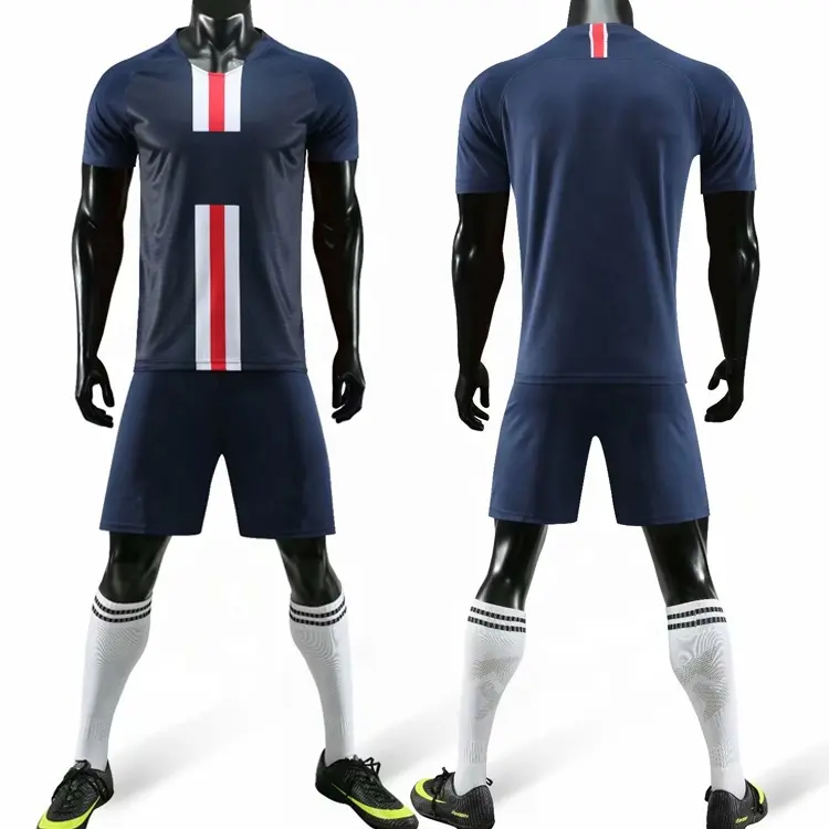 Thailändische Qualität 2019 20 Fußball trikot Frankreich Team Fußball trikot Design Fußball trikots