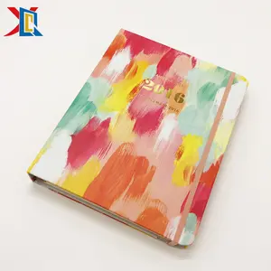 ที่กำหนดเอง Spiral รายสัปดาห์ปกแข็ง A5 Planner