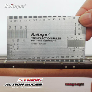 Règle de jeu de notes pour guitare, outil de jauge, d'origine, cordes <span class=keywords><strong>Baroque</strong></span>, en/mm - Product Image 2