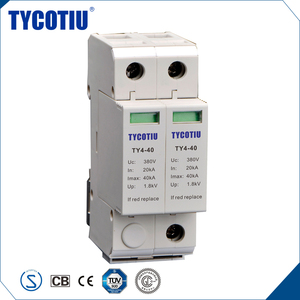TYCOTIU Productos Para Vender En Línea Caliente Tipo 3 Dispositivo de Protección Contra Sobretensiones Pararrayos para Toda la <span class=keywords><strong>Casa</strong></span> de Iluminación - Product Image 1