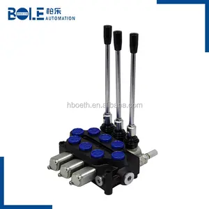 Hot Sales 3 Spools With Hydraulic Monoblock Direction Flow Control Valve Block ZD-L102 ZD-L10 ZD-L15