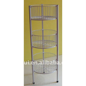 Đa Kệ Hàng Hóa Lưu Trữ Tầng Thường Vụ Bán Lẻ Khuyến Mãi Kim Loại Lịch Thi Đấu Sắt Dây Thép Xếp Chồng Giỏ Hiển Thị Giá - Product Image 5