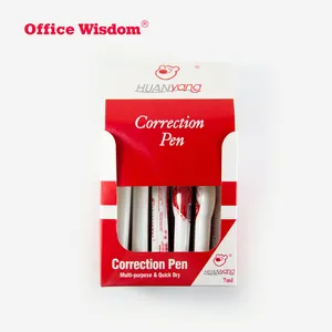 Hot Koop Quick Dry Correctie Pen Met Metalen Tip In Lage Prijs Inkt Correctievloeistof Pen
