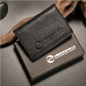 銀行カードとクレジットカード用の革製<span class=keywords><strong>ATM</strong></span>カードカバー - Product Image 2