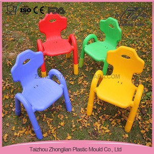 Diseño de reposabrazos asiento schol durable barato apilable pp silla de jardín de infantes - Product Image 5