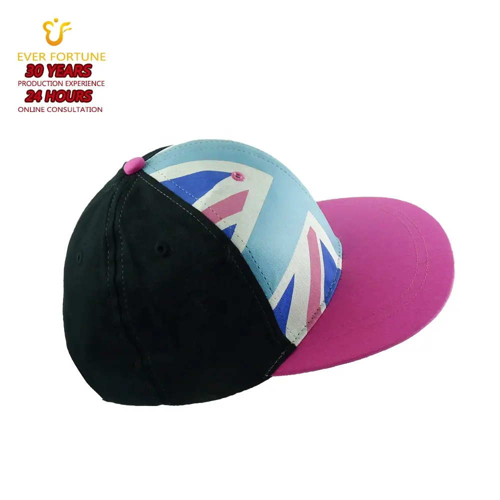 Özel baskı logosu ayarlanabilir Snapback şapka toptan Gorras toptan düz ağız çocuklar beyzbol Unisex kap şoför şapkası özel