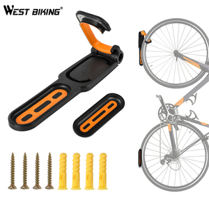 WEST <span class=keywords><strong>Bike</strong></span> Ciclismo Stabile <span class=keywords><strong>E</strong></span> Anti-slittamento Della Bicicletta Gancio A Muro Rack di Stoccaggio Angolo Regolabile Bici Pieghevole Gancio A Muro di Stoccaggio cremagliera - Product Image 5