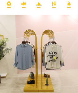 โลหะยืนแสดงชั้นวางสำหรับร้านขายเสื้อผ้า - Product Image 2
