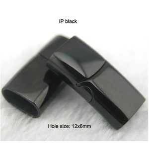 Chiusura in Metallo Acciaio Inossidabile all'Ingrosso per Bracciali in Pelle - Product Image 3
