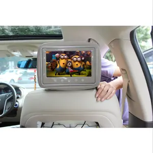 Limited Time Special 9 inch hd touch screen car pillow tft lcd monitor back seat lcd pillow monitor