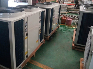 Bomba de Calor de Fuente de Aire de Alta Temperatura con Energía Solar de 36 kW, Bomba de Agua Caliente de Máximo 80 Grados para Piscina de Hotel, R410a para Exteriores - Product Image 4