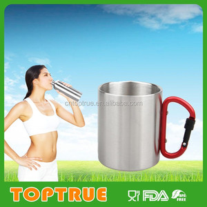 450 ml promocional coche taza con asa/fútbol de inserción de papel taza de viaje - Product Image 2