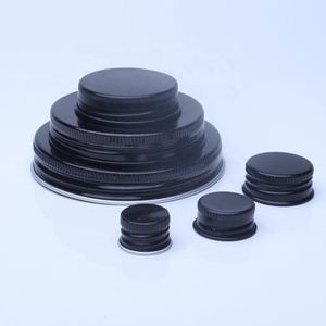 Bpttles en verre de laboratoire noir les plus vendus avec bouchon à vis en aluminium bouchon à vis 28*18mm 30*35mm bouchon à vis en aluminium - Product Image 4
