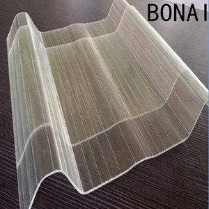 Lámina de iluminación de tragaluz corrugado de fibra de vidrio, hoja flexible de FRP, lámina de techo transparente de fibra de vidrio - Product Image 4