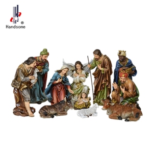 Venta caliente 3D Real Life Christmas Belenes Nuevo diseño Interior Uso religioso Hecho de resina - Product Image 6