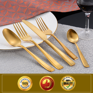 Venta al por mayor <span class=keywords><strong>Utensilios</strong></span> <span class=keywords><strong>de</strong></span> <span class=keywords><strong>cocina</strong></span> Juego <span class=keywords><strong>de</strong></span> cubiertos <span class=keywords><strong>de</strong></span> acero inoxidable chapado en oro <span class=keywords><strong>para</strong></span> la boda - Product Image 6