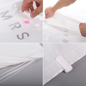 <span class=keywords><strong>Sac</strong></span> de rangement <span class=keywords><strong>sous</strong></span> <span class=keywords><strong>vide</strong></span> pliable et réutilisable pour vêtements avec pompe - Product Image 4