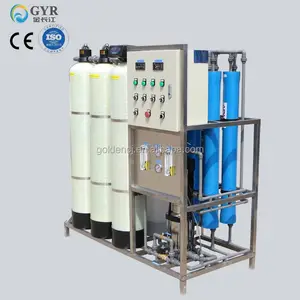 CE/ISO Disetujui 1000LPH RO Pemurni Air Osmosis Terbalik Harga untuk Air Minum Botol