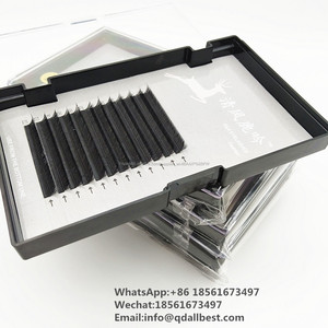 Venta al por mayor hecho a mano <span class=keywords><strong>grupo</strong></span> YY estilo pestañas Premade Fan de extensiones de pestañas Etiqueta Privada - Product Image 2