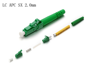 Одномодовый <span class=keywords><strong>Simplex</strong></span> волоконно-оптический <span class=keywords><strong>LC</strong></span> APC коннектор Wirenet 2,0 мм - Product Image 2