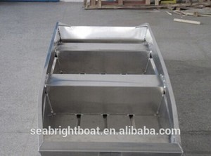 china 2015 el certificado del ce 10ft de fondo plano nuevo de aluminio jon barcos - Product Image 3