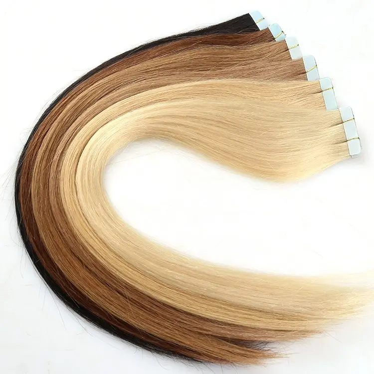 Top Quality Double Drawn Virgin Remy Tape Hair Extensions