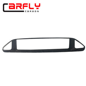 Novo Design De Fibra De Carbono Bumper Enfeite Grill Frente para ford Mustang 2015-2017 - Product Image 5