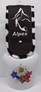 Sıcak satış 24H büyük İsviçre inek çan ile kayış, hatıra İsviçre cowbells - Product Image 4
