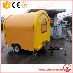 2016 Caliente-venta móvil pizza carrito de comida para la venta/alimentos asado a la parilla la cesta/madera carrito de comida - Product Image 4
