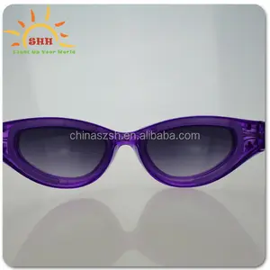 Gafas de sol con luces LED parpadeantes, lentes de sol a la moda, encantadoras, oferta directa de fábrica