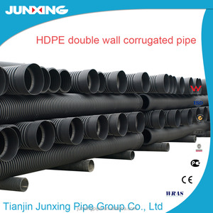 Dwc HDPE ống/Đen sóng ống thoát nước/sóng HDPE cống ống SN4 300 mét - Product Image 6